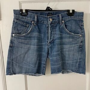 Citizens of Humanity cut off jean shorts